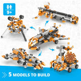 Engino Inventor Mechanics Space Shuttle building set, UK version