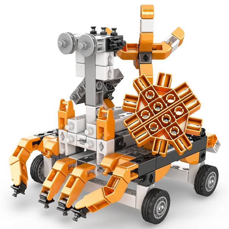 Engino Inventor Mechanics Space Shuttle building set, UK version