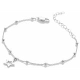 Hot Diamonds sterling silver charm bracelet - British product