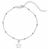 Hot Diamonds sterling silver charm bracelet - British product