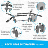 Engino inventor double-blade helicopter building set, UK version