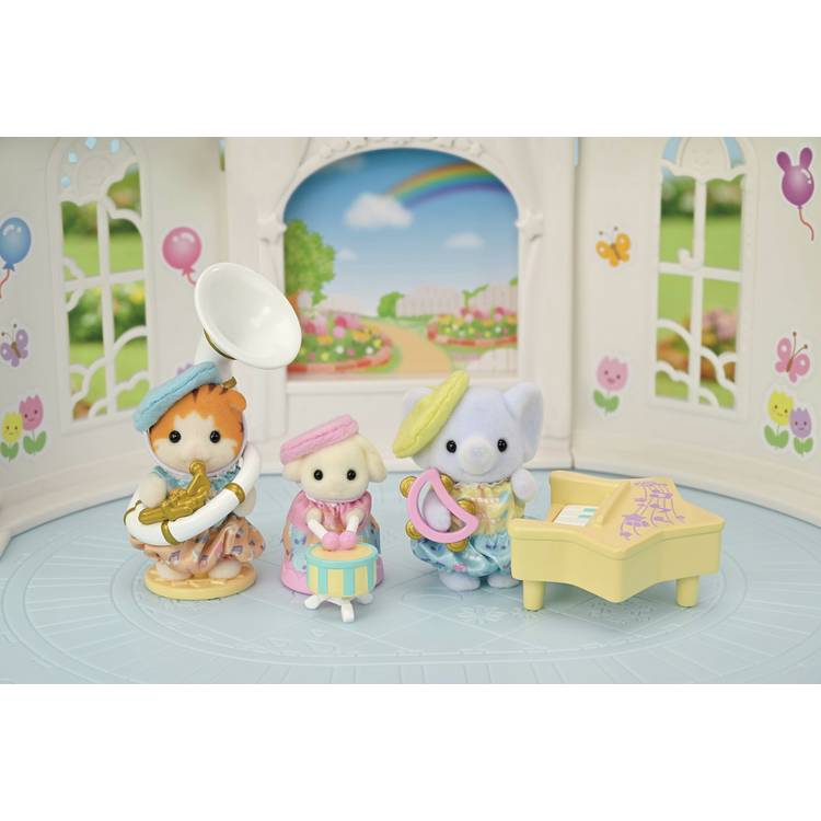 Sylvanian Families Nursery Concert Playset with baby figures (British brand)