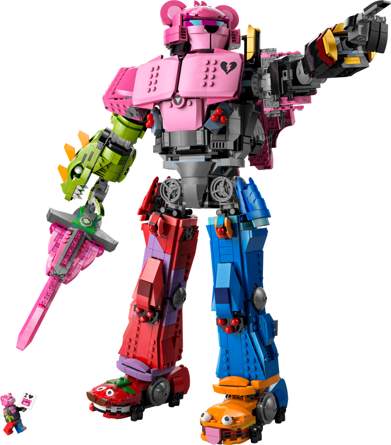 LEGO Mecha Team Leader Building Set 2503 Pieces, imported from the UK