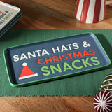 Argos Habitat Christmas Slogan Stoneware Serving Platter - Blue- Buy online at McGrocer