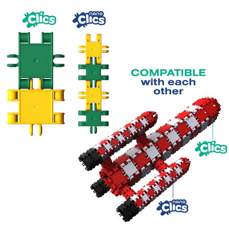 Nano Clics Creative Builder 125-piece construction toy (British brand)