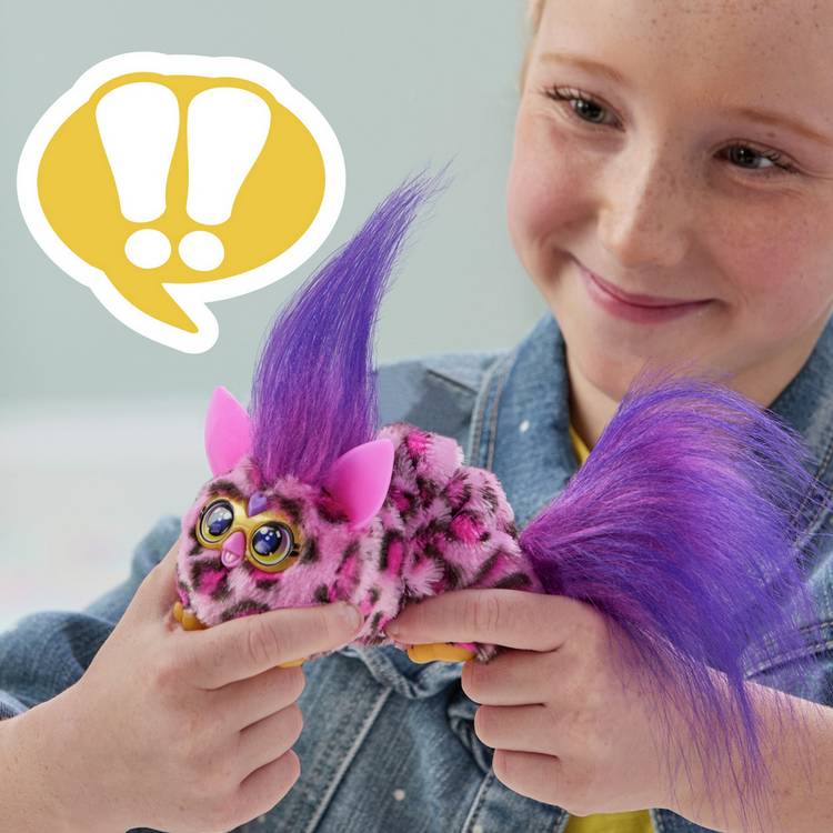 Furby Furblets Kittie Games stretchy plush toy (British brand)