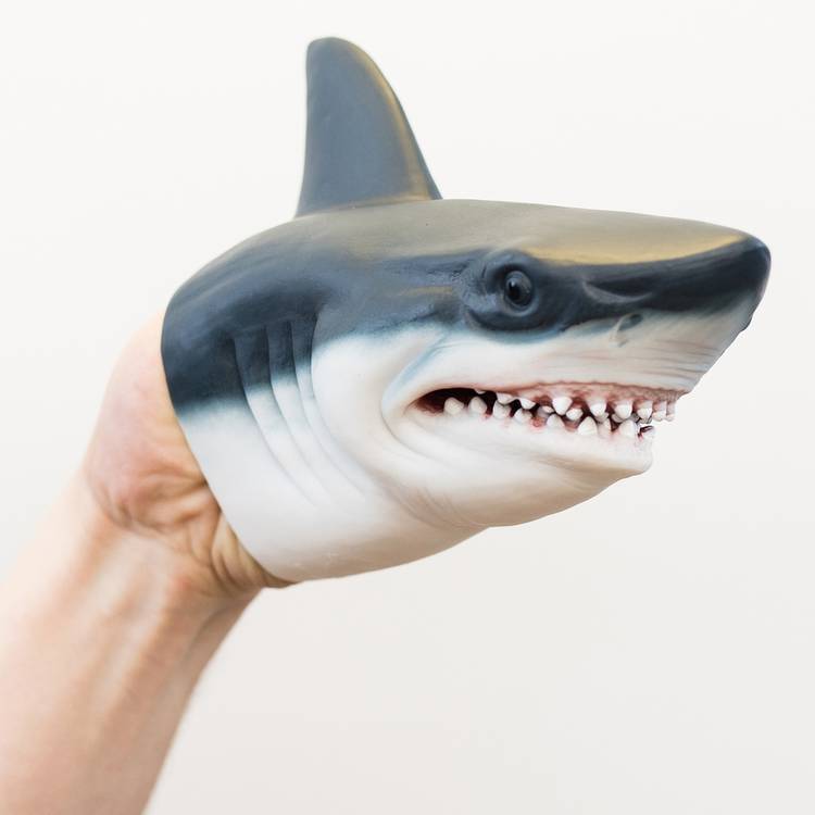 Wild Thingz hand puppet shark, imported from the UK
