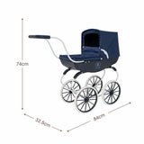 Baby Chic doll pram Bella Rosa Windsor Carriage, imported from the UK