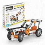 Engino STEM Mechanics wheels axles inclined planes construction set - British product