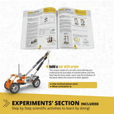 Engino STEM Mechanics wheels axles inclined planes construction set - British product