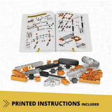 Engino STEM Mechanics wheels axles inclined planes construction set - British product