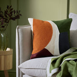 Argos Habitat Autumn Crewel Abstract Cushion - 43x43cm- Buy online at McGrocer