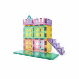 Chad Valley 23-piece magnetic tiles castle set - British product