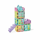 Chad Valley 23-piece magnetic tiles castle set - British product