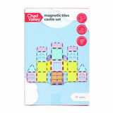 Chad Valley 23-piece magnetic tiles castle set - British product