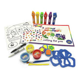 Colourblocks Activity Set with paint sticks and stencils, UK version