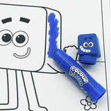 Colourblocks Activity Set with paint sticks and stencils, UK version