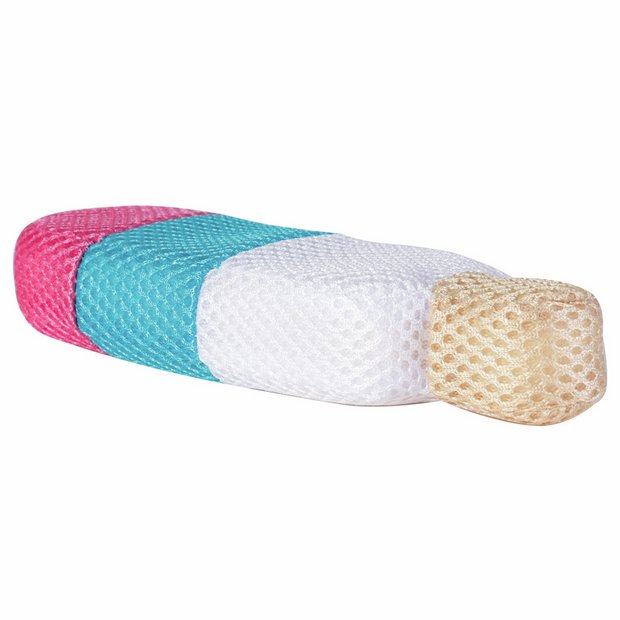 Outpaws mesh sponge ice lolly dog toy - British product