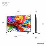 LG QNED92 MiniLED 55 inch 4K Smart TV, UK version