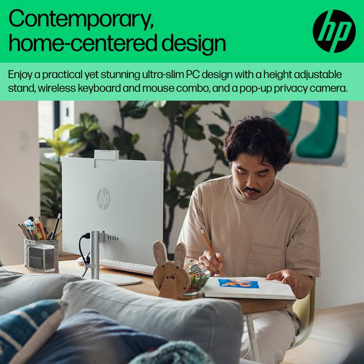 HP all-in-one PC 24-cr0062na 24-inch - British product