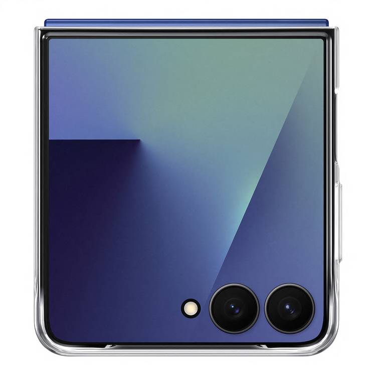 Samsung clear phone case Galaxy Z Flip7, UK version