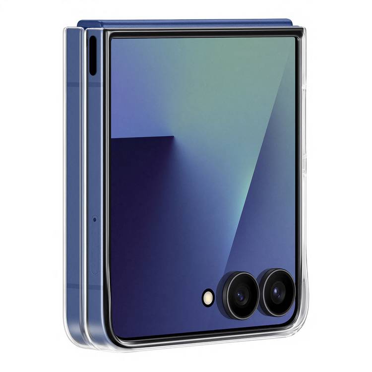 Samsung clear phone case Galaxy Z Flip7, UK version