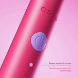 Ordo Sonic Edge electric toothbrush Paradise Pink (British brand)