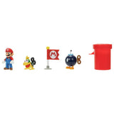 Super Mario Airship Diorama playset with figures - British product
