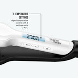Remington Shine Therapy hair straightener with extra wide plates, imported from the UK