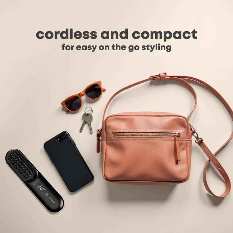 Revamp cordless hot brush with ionic technology, imported from the UK