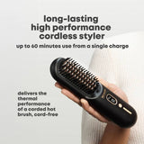 Revamp cordless hot brush with ionic technology, imported from the UK