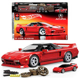 Mattel building kit '90 Acura NSX 876-piece, UK version