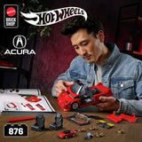 Mattel building kit '90 Acura NSX 876-piece, UK version