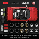 Mattel building kit '90 Acura NSX 876-piece, UK version