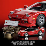 Mattel building kit '90 Acura NSX 876-piece, UK version