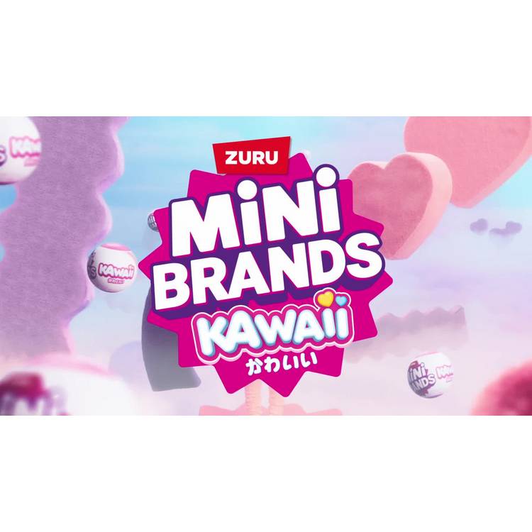 Zuru Mini Brands Kawaii Capsule 9.5cm, imported from the UK