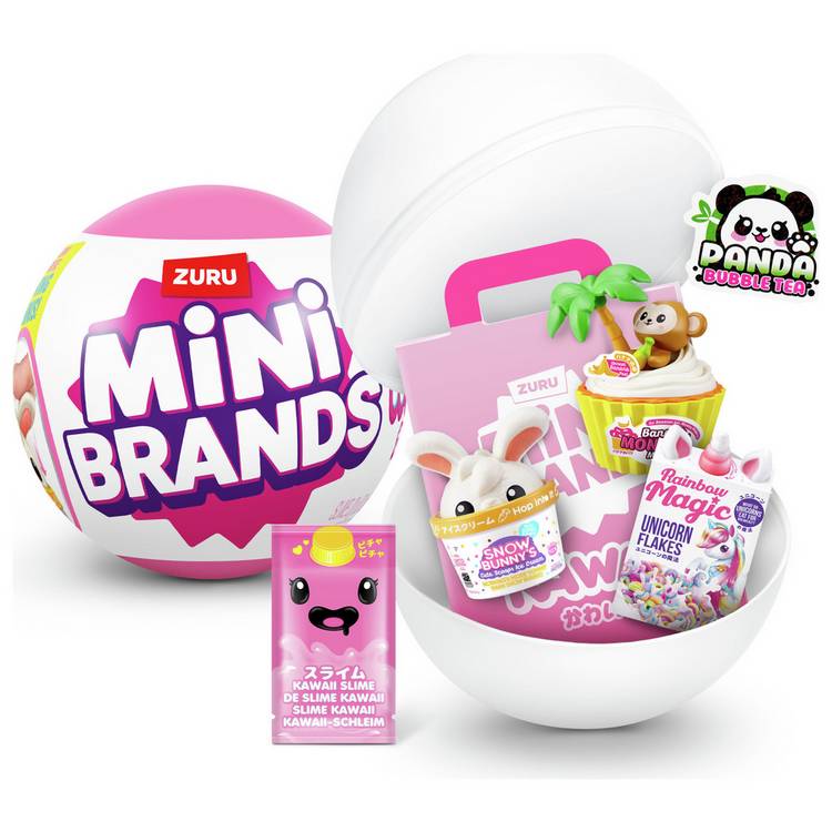Zuru Mini Brands Kawaii Capsule 9.5cm, imported from the UK