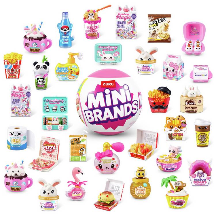 Zuru Mini Brands Kawaii Capsule 9.5cm, imported from the UK