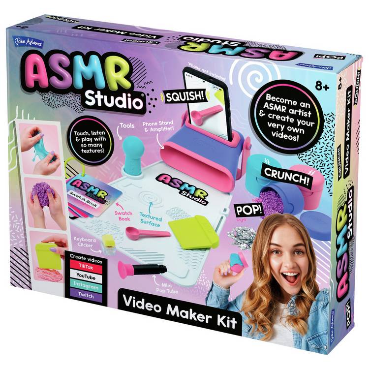 ASMR studio kit with phone holder and compounds (British brand)