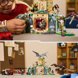 LEGO Jurassic World Spinosaurus Quetzalcoatlus building set, UK version