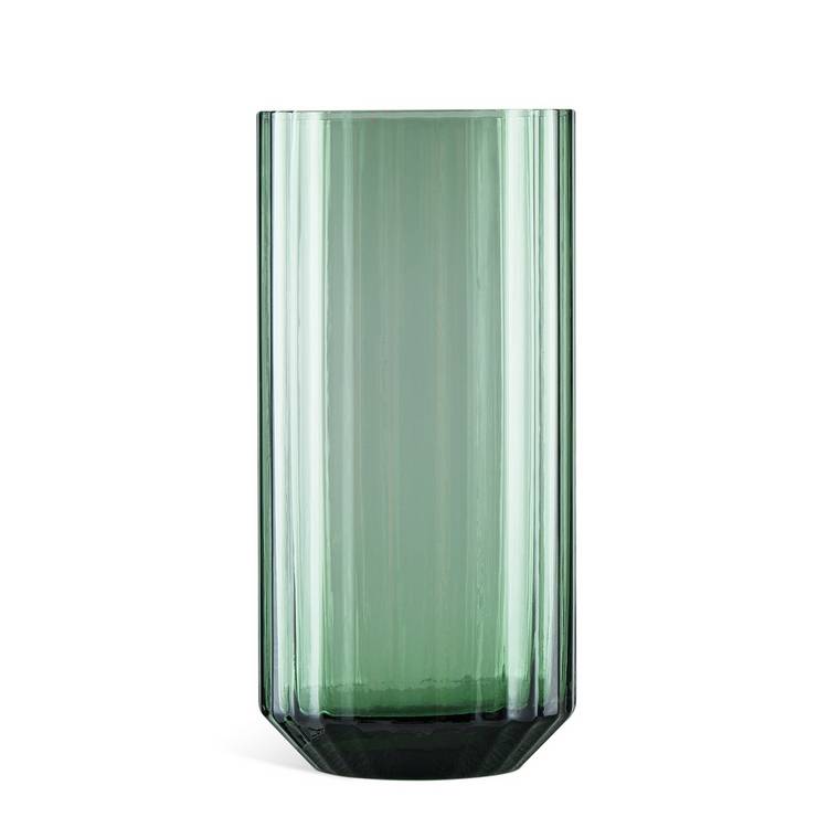 Habitat green ribbed hi ball glasses set of 4, UK version