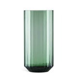 Habitat green ribbed hi ball glasses set of 4, UK version