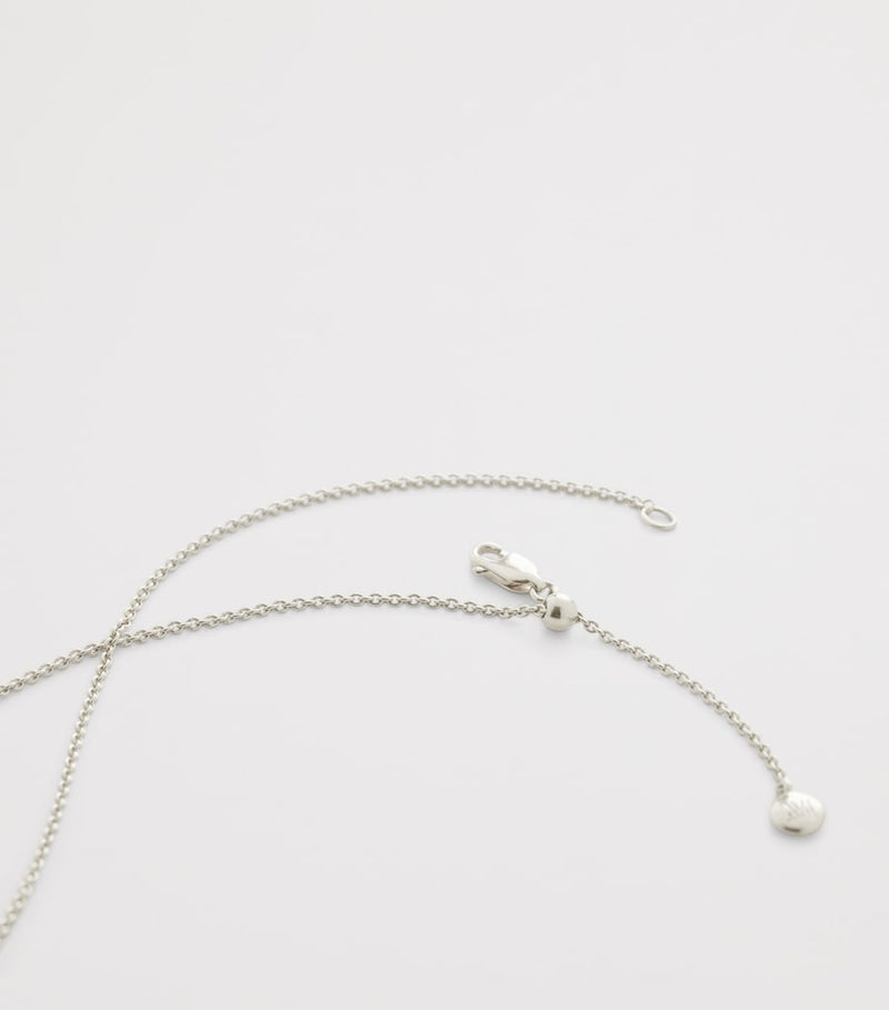 Monica Vinader sterling silver chain necklace 24cm, UK version