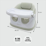 My Babiie feeding booster seat Oatmeal 2kg (British brand)
