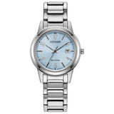 Argos Citizen Ladies Blue Dial Stainless Steel Bracelet Watch 29mm- Buy online at McGrocer