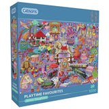Gibsons Playtime Favourites jigsaw puzzle 1000 piece, UK version
