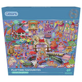 Gibsons Playtime Favourites jigsaw puzzle 1000 piece, UK version
