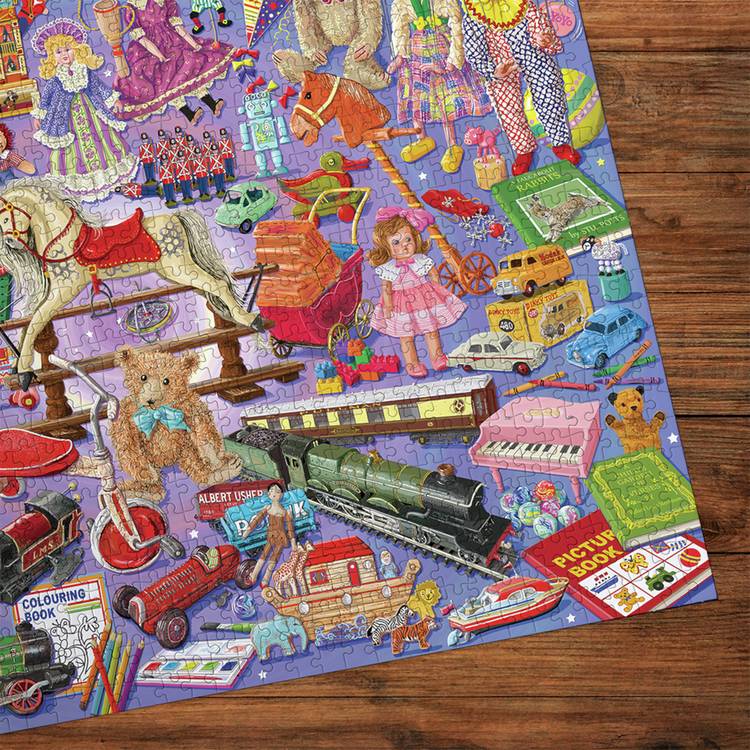 Gibsons Playtime Favourites jigsaw puzzle 1000 piece, UK version