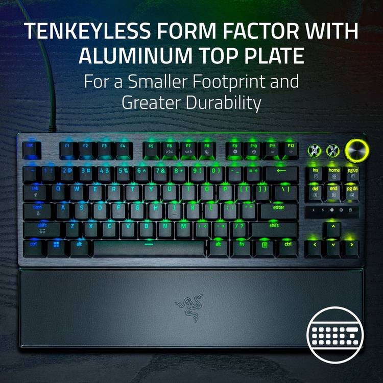Razer Huntsman V3 Pro TKL gaming keyboard, UK version