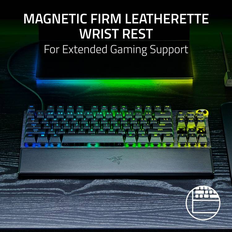 Razer Huntsman V3 Pro TKL gaming keyboard, UK version